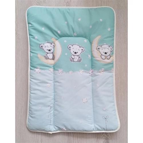 Pelenkázó lap Holdas maci menta(50*70)